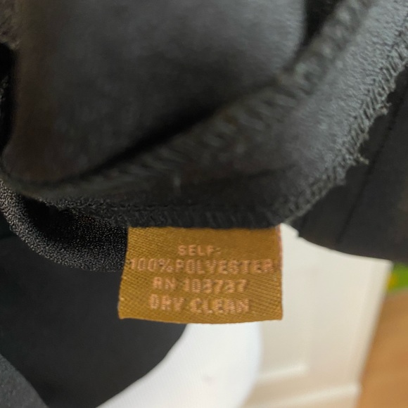 ALI RO Black One Shoulder Cocktail Dress | Sz 4 - Picture 10 of 10